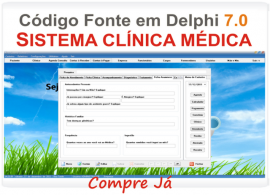 Código Fonte Em Delphi - Sistema Clínica Médica, Consultório