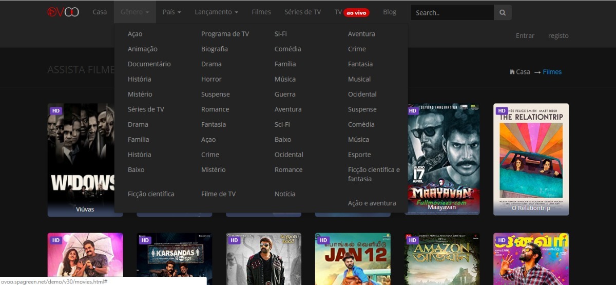 Script Php De Streaming Cms Com Séries De Tv Ilimitadas
