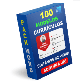 Currculo Editvel no Word - 100 Modelos Profissionais